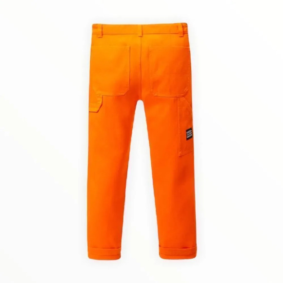 ZARA Kids | Orange | STRAIGHT LEG JEANS - Picture 3 of 6